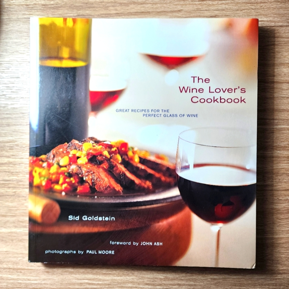 The Wine Lover's Cookbook Paperback Book